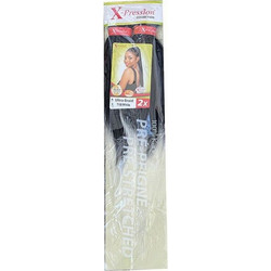 Extensions για τα Μαλλιά Pre-Peigne X-Pression Na T1B/White (1X2)