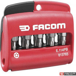 FACOM Σετ με 10 μύτες Torx(R) Plus E.114PB