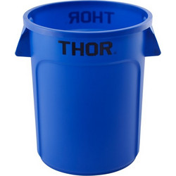 Κάδος Πλαστικός THOR βαριάς κατασκευής 75LT χωρίς καπάκι φ49xY57cm μπλε TRUST c491809