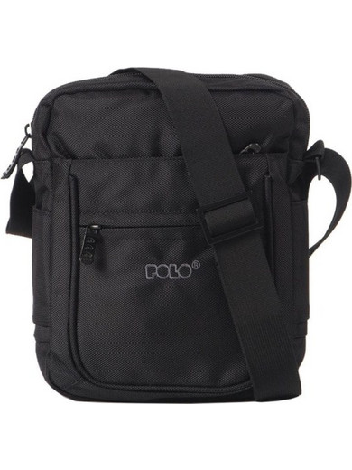Polo Vertical Large Ανδρική Τσάντα Ώμου / Χιαστί Μαύρη 907072-2000