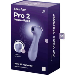 Satisfyer Pro 2 Generation 3 Κλειτοριδικός Δονητής για Ζευγάρια με App Control Μωβ