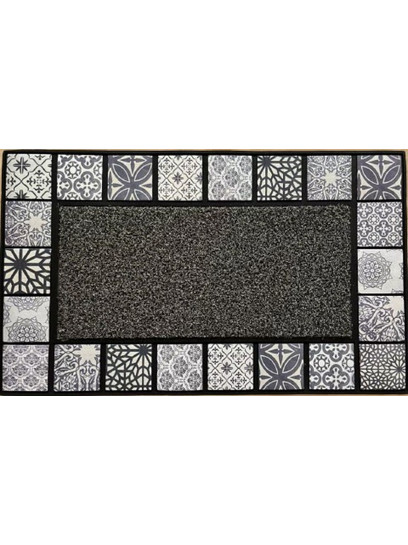 Πατάκι εξώπορτας ανάγλυφο Σχ.Flake 45Χ75cm 100% polypropylene 45x75cm