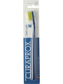 Curaprox CS 1560 Soft Οδοντόβουρτσα Μπλε Κίτρινη