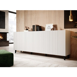 PAFOS chest of drawers 200 4D DIOMMI CAMA-PAFOS-KOM-200-BI/BI