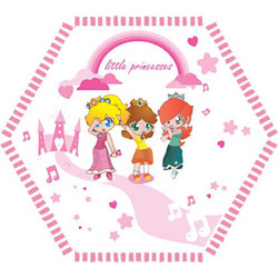 Αετοί Πλαστικοί Κομπλέ 1m Carnavalista Little Princesses