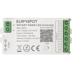 EuroSpot Led Controller Tuya Wi-Fi amp RF 2.4GHz amp BT για RGBW Ταινία 6214