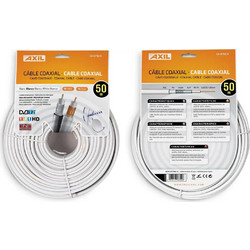 Engel Καλώδιο RG6 50m - (CA0752E)