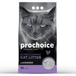 Prochoice Lavender Άμμος Γάτας Μπετονίτης με Άρωμα Λεβάντα 10lt