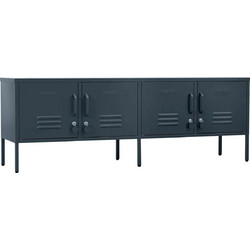 Μεταλλικό Ντουλάπι Locker The Standard Slate Γκρι Χάλυβας H57cm x W162cm x D40cm Mustard