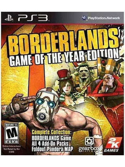 Borderlands Game Of The Year Edition PS3