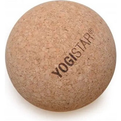 Yogistar- Massage Fascia Cork Ball - μπάλα από Φελλό για Μασάζ & Μυϊκη θεραπεία Διάμετρος: 8 cm
