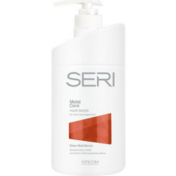 Farcom Seri Moist Core Μάσκα Μαλλιών για Ξηρά & Ταλαιπωρημένα Μαλλιά 1lt