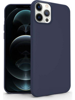 Θήκη Σιλικόνης για iPhone 15 Pro Dark Blue