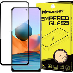 Tempered Glass Wozinsky FULL GLUE για Xiaomi Redmi Note 10 4G / Note 10s - Μαύρο Πλαίσιο