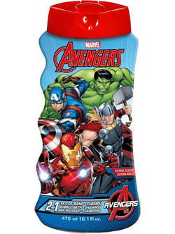 Lorenay Avengers Παιδικό Σαμπουάν & Αφρόλουτρο 475ml