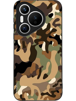 Sonique Camouflage Army Series Back Cover Brown (Huawei Pura 70)