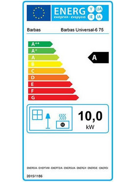 Barbas Bellfires Universal-6 75 Ενεργειακό Τζάκι Κασέτα Αερόθερμο Ξύλου Ίσιο 11kW