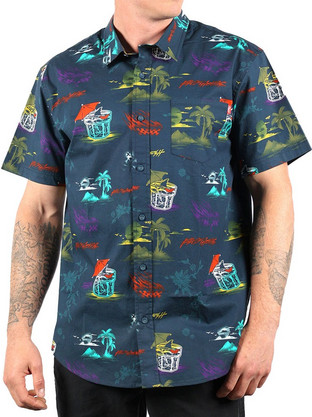FASTHOUSE HIDEOUT SHIRT INDIGO
