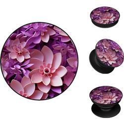 Pop Holder Sonique 3D Flower Series Ροζ