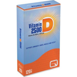 Quest Vitamin D3 2500iu 120 Ταμπλέτες