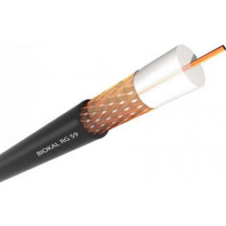 ΚΑΛΩΔΙΟ ΚΕΡΑΙΑΣ COAXIAL RG-59/U 1m