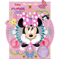 Προσχεδιασμένες Σελίδες Χρωματισμού Disney Minnie 24 Φύλλα + 1 Σελίδα Αυτοκόλλητα + 6 Μαρκαδόρους (564598)