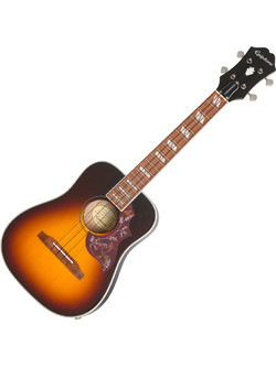 Epiphone Hummingbird Outfit Tenor Tobacco Sunburst