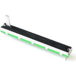 B10K B103 75mm Dual-channel Straight Sliding Potentiometer