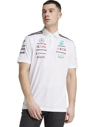 Adidas Mer TM Polo Wm Λευκό JW0586
