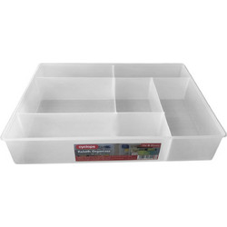 ΚΑΛΑΘΙ ORGANIZER ΜΕ 6 ΘΗΚΕΣ 32x22x6cm ΛΕΥΚΟ 003302556