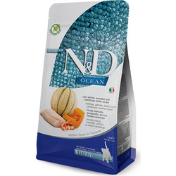 Farmina N&D Ocean Grain Free Kitten with Cod, Shrimp, Pumpkin & Cantaloupe Melon 5kg