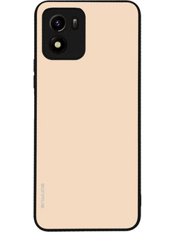 Sonique ColorBloc Series Θήκη Vivo Y01 4G Beige