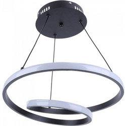 Φωτιστικό Led Οροφής 25W 4000K Φ40cm 1m Μαύρο HLL-0154 POWERTECH HLL-0154