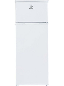 Indesit RAAA29 Δίπορτο Ψυγείο Υ143xΠ55xΒ58cm Λευκό