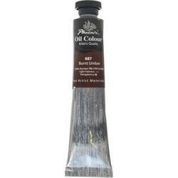 Phoenix χρώμα λαδιού 687 burnt umber, σωληνάριο 50ml