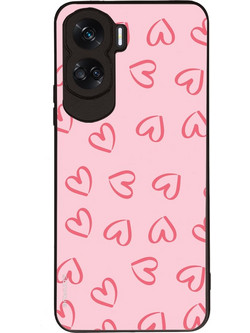 Sonique Heart Series Θήκη (Honor 90 Lite 5G) Ροζ