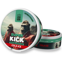 AK SUPER KICK Cola Ice Non Nicotine Pouches super Strong