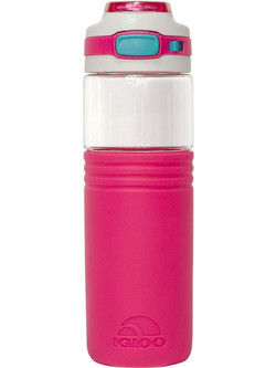 Igloo Tahoe Silicone Grip Clear Pink 41464 710ml