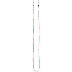 ROXY BEADS & STONES SUNGLASSES RETAINER TURQUOISE/WHITE