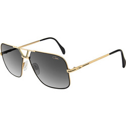 Cazal 725/3 002 Ανδρικά Γυαλιά Ηλίου Aviator Μεταλλικά Χρυσά με Γκρι Degradee Φακό