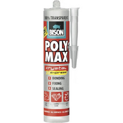 Bison Poly Max Crystal High Tack Express Διάφανη 25690 300gr