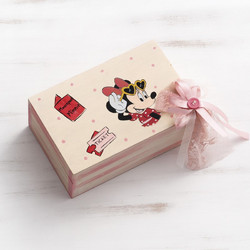 Parisis Σετ Βάπτισης με Βαλίτσα για Κορίτσι Minnie Mouse Ν137