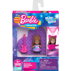 MEGA BLOKS BARBIE ΦΙΓΟΥΡΑ ΜΕ ΑΞΕΣΟΥΑΡ 25 τεμ. - ΜΟΥΣΙΚΟΣ (GWR25)