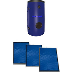 Cosmosolar SK Glass 4.1τ.μ. 160lt Με 2 Εναλλάκτες