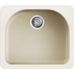 Elleci Fox 250 Ένθετος Νεροχύτης Γρανίτη Bianco Antico 60x52cm