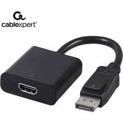 CABLEXPERT DISPLAY PORT TO HDMI ADAPTER BLACK