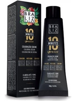 Braliz Color 10 Minutes Sprezzo 6.66 Ξανθό Σκούρο Έντονο Κόκκινο Μόνιμη Βαφή Μαλλιών 100ml