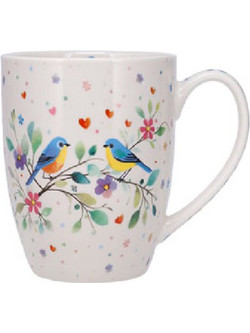 Kiub Κούπα Πορσελάνινη Portfolio Oiseaux 380ml (POMUG59G02)