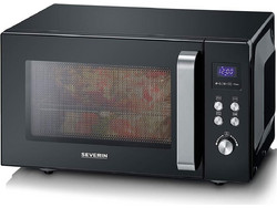 Severin MW 7763 Φούρνος Μικροκυμάτων με Grill 25lt Μαύρος
