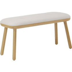 Σκαμπό Μακρύ Ψηλό Paff 5611C5610-2C733-02 94x35x46.5cm Oak White Sands Umage